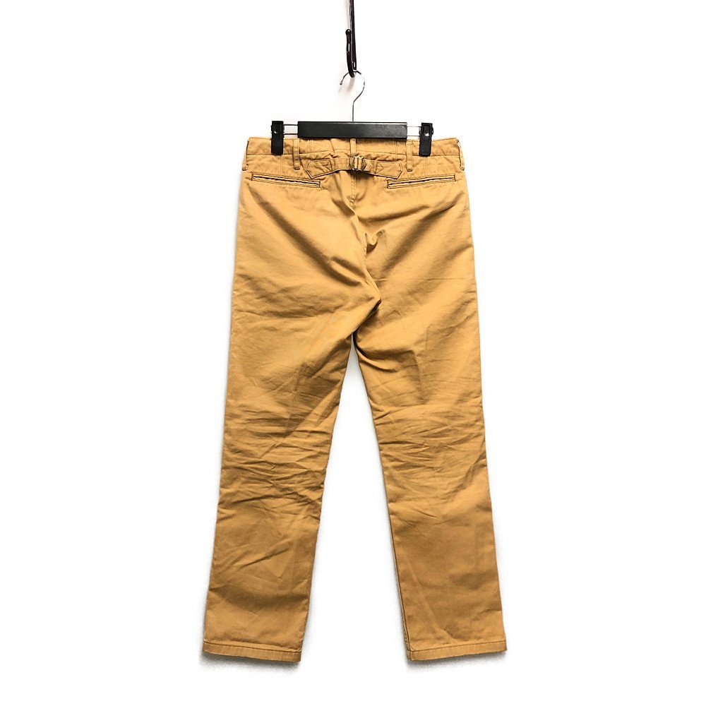 VISVIM ビズビム 品番 0113205008010 Slim Chino Pants スリム チノパンツ カーキ ベージュ サイズ1 正規品 / 32218_画像2