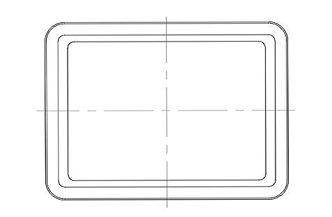 スイコー 角型容器 K型 K-150 150L オレンジ 専用フタ付き 目盛り付 農作物 水産物 出荷仕分 [個人様宅配送不可]_画像3