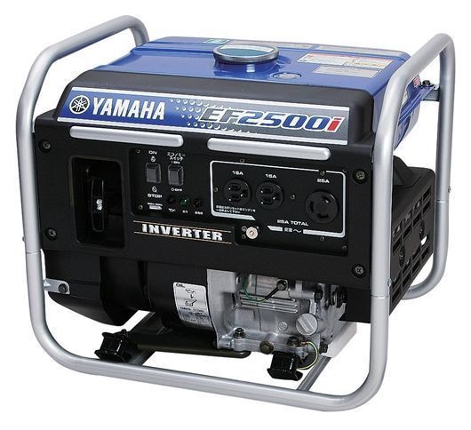 ヤマハ インバーター発電機 EF2500i 2.5kVA クラス最軽量29kg、容量81.8Lのコンパクト設計 交流専用 [送料無料]_画像2