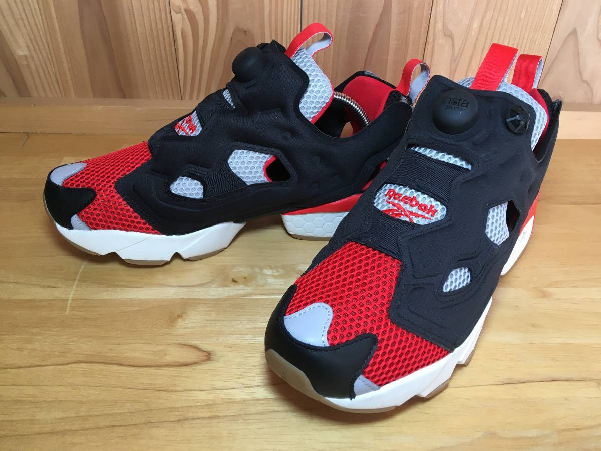 ★Reebok リーボック INSTA PUMP FURY インスタ ポンプ フューリー OG 黒×赤×グレー 26.5cm 未使用品 検 ハイテク スニーカー クラシック_画像1