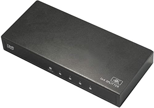 ラトックシステム 4K60Hz対応 1入力4出力 HDMI分配器 RS-HDSP4P-4KZA 黒
