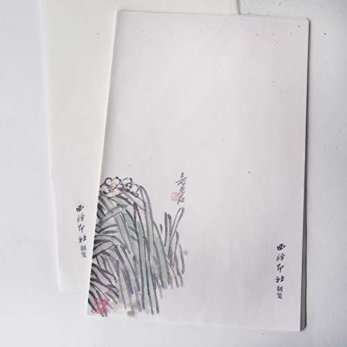 西?印社中国画書道半紙/水仙便箋 20枚 29cmX18.5cm_画像2