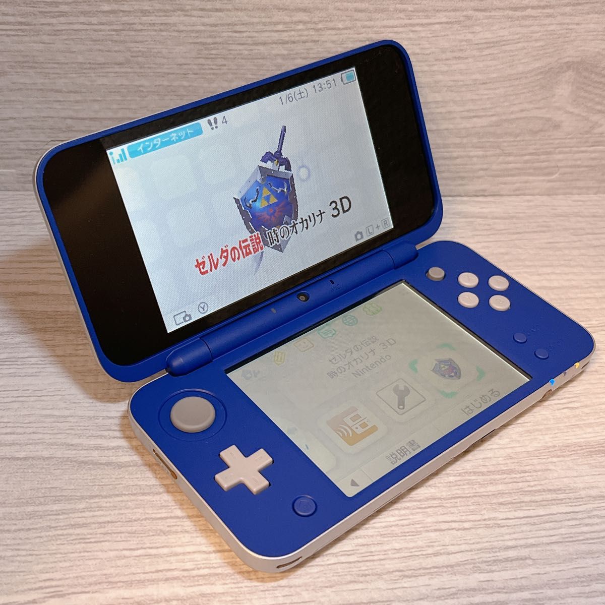 美品レア 任天堂 New 2DS LL 本体 ゼルダの伝説 時のオカリナ 美品レア 任天堂 New 2DS LL 本体 ゼルダの伝説 時のオカリナ