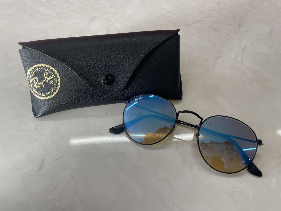 Ray-Ban レイバン サングラス RB3447 ラウンドメタル　002/4O 5021 145 _画像1