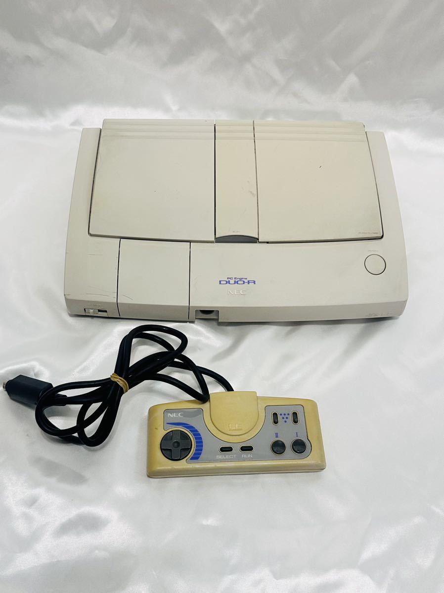 NEC PCエンジン DUO-R 本体 PI-TG10 コントローラー セット PC Engine デュオ SUPER PCエンジン　通電、動作未確認　中古品_画像1