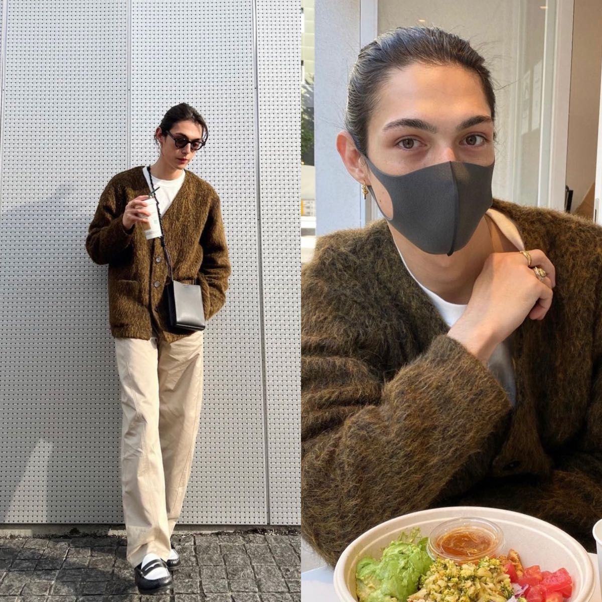 OUR LEGACY CARDIGAN Olive Melange Mohair|Yahoo!フリマ(旧 OUR LEGACY CARDIGAN Olive Melange Mohair|Yahoo!フリマ(旧
