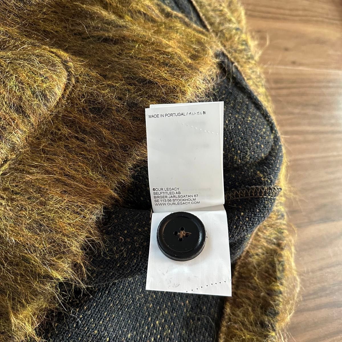 OUR LEGACY CARDIGAN Olive Melange Mohair|Yahoo!フリマ(旧 OUR LEGACY CARDIGAN Olive Melange Mohair|Yahoo!フリマ(旧