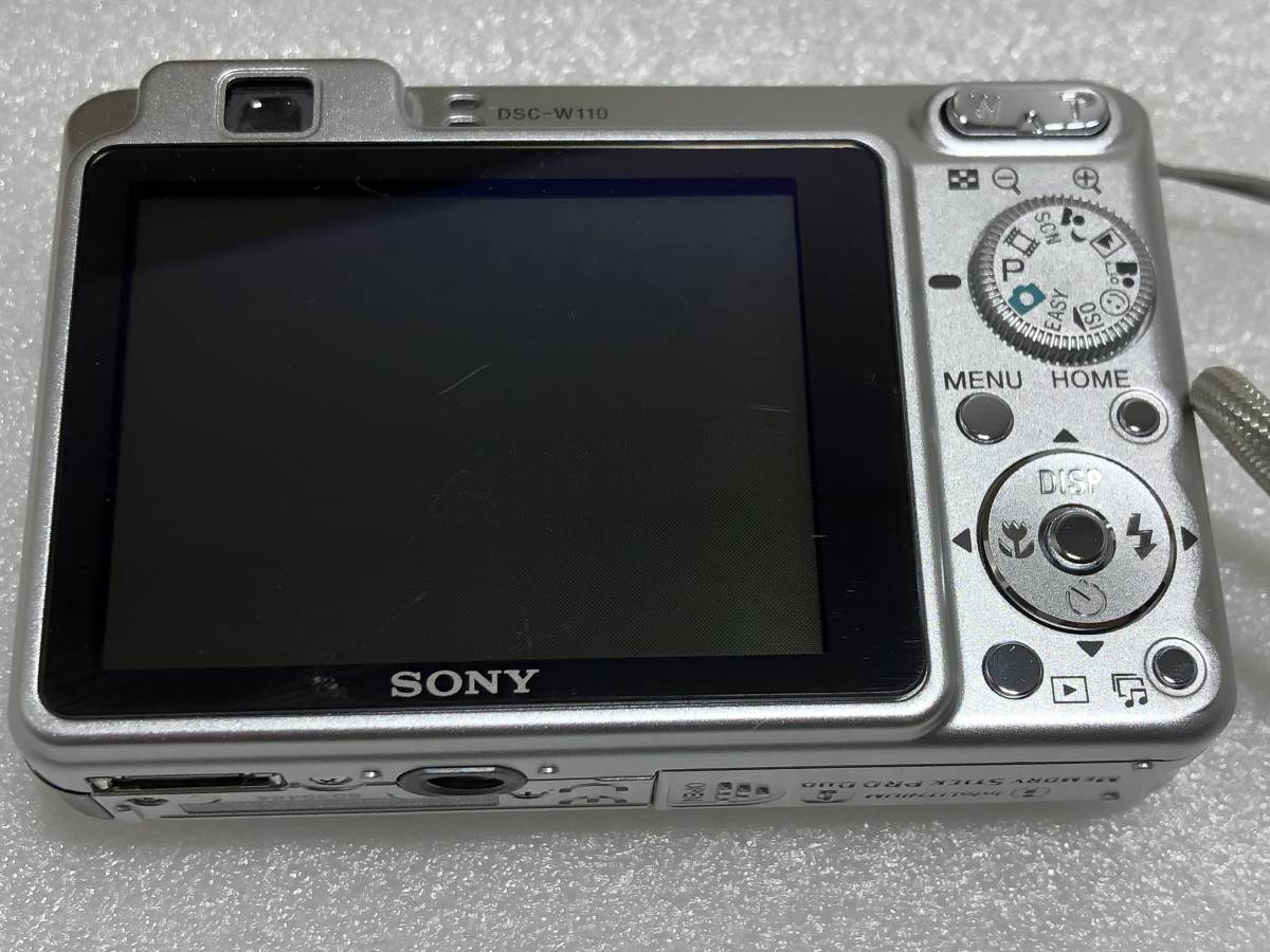 230282◆SONY　Cyber-shot　DSC-W110　2.8-5.8/5.35-21.4　7.2　MEGA PIXELS　デジカメ　コンパクトデジタルカメラ◆C2_画像3