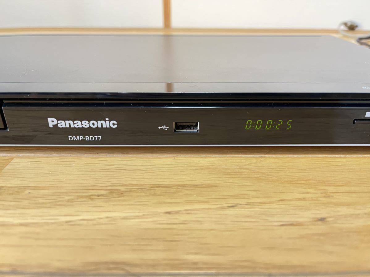 Panasonic パナソニック DMP-BD77 BLU-RAY DISC PLAYER 2012年製 動作確認済み_画像3