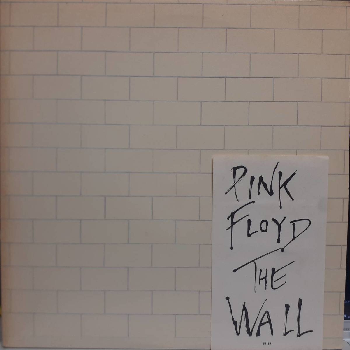 ステッカー台紙付 米COLUMBIAオリジ2LP マト枝1AB 高音質TML刻印 Pink Floyd / The Wall 1979年 PC2 36183 Roger Waters ピンク・フロイドの画像1