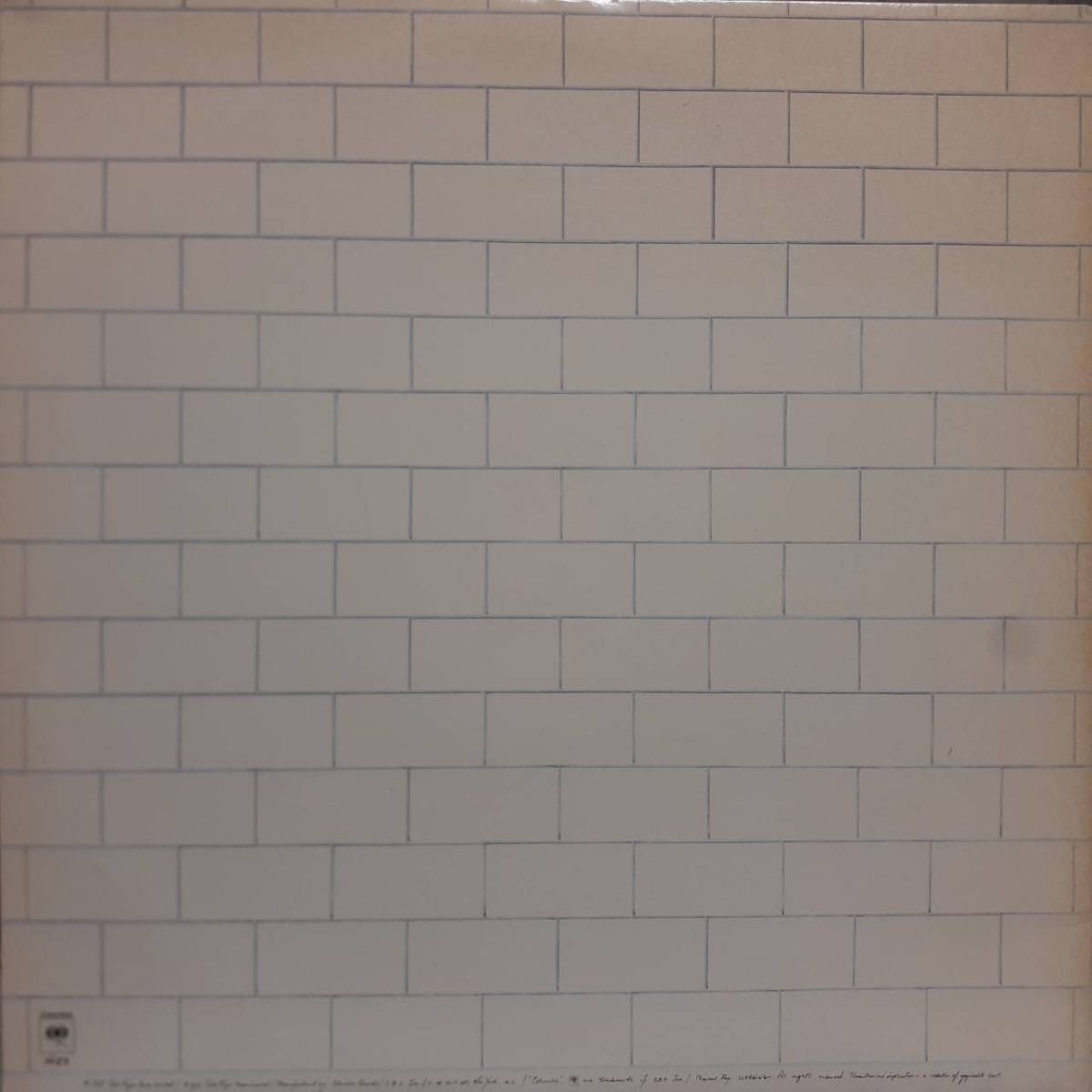 ステッカー台紙付 米COLUMBIAオリジ2LP マト枝1AB 高音質TML刻印 Pink Floyd / The Wall 1979年 PC2 36183 Roger Waters ピンク・フロイドの画像4