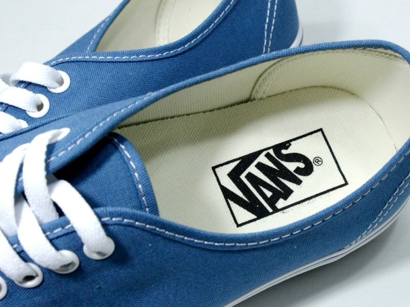 新品 VANS バンズ US アメリカ企画 AUTHENTIC オーセンティック Navy テッキシューズ スニーカー レディース US6.5（24.5cm）_画像6