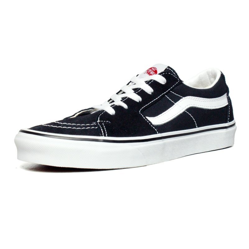 新品 VANS バンズ ヴァンズ US企画 メンズ SK8LOW スケートロー 黒白 ブラック スニーカー US10（28cm）