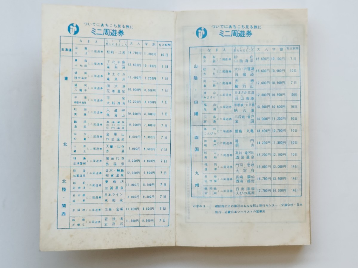 希少　非売品　日本国有鉄道時刻表(小型 全国版) 1981年春_画像3