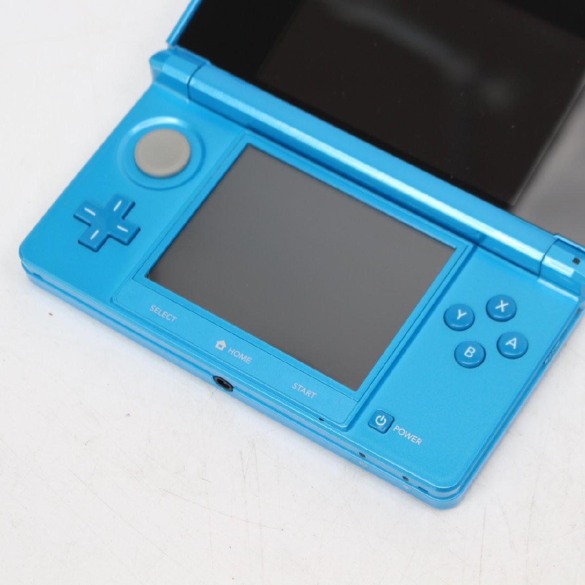 072)ニンテンドー Nintendo 3DS CTR-001 ライトブルー ゲーム機_画像3