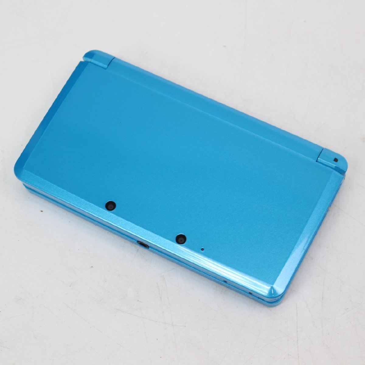 072)ニンテンドー Nintendo 3DS CTR-001 ライトブルー ゲーム機_画像4