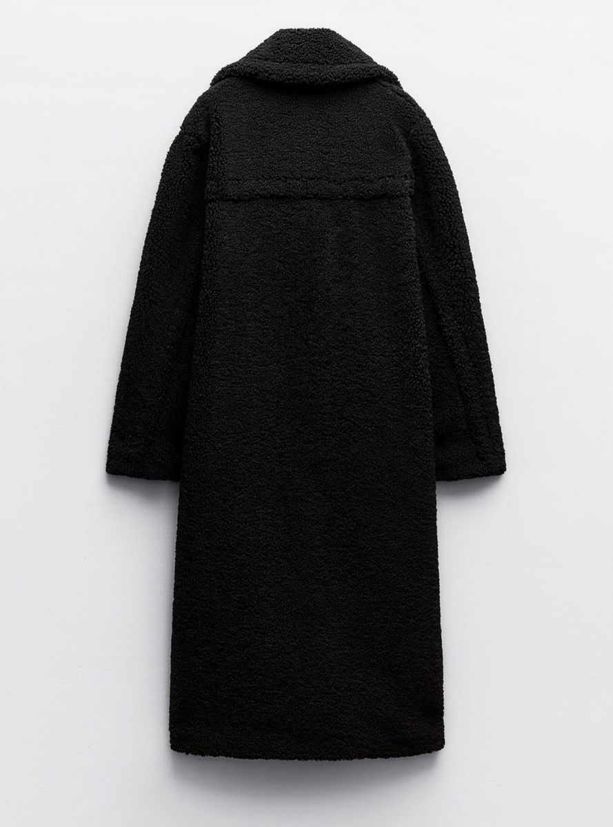今期完売品 新品 タグ付き ZARA ザラ エクストラロング フェイク 今期完売品 新品 タグ付き ZARA ザラ エクストラロング フェイク