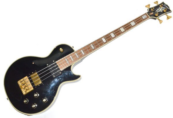 ★ソフトケース付！GRECO グレコ EGB-850 Les paul custom Bass レスポール カスタム ベース 4弦 エレキベース★_画像1