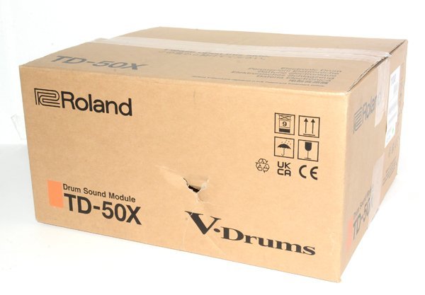 ★未使用！展示品！Roland ローランド TD-50X DRUM SOUND MODULE サウンドモジュール V-Drum音源 音源モジュール★_画像3