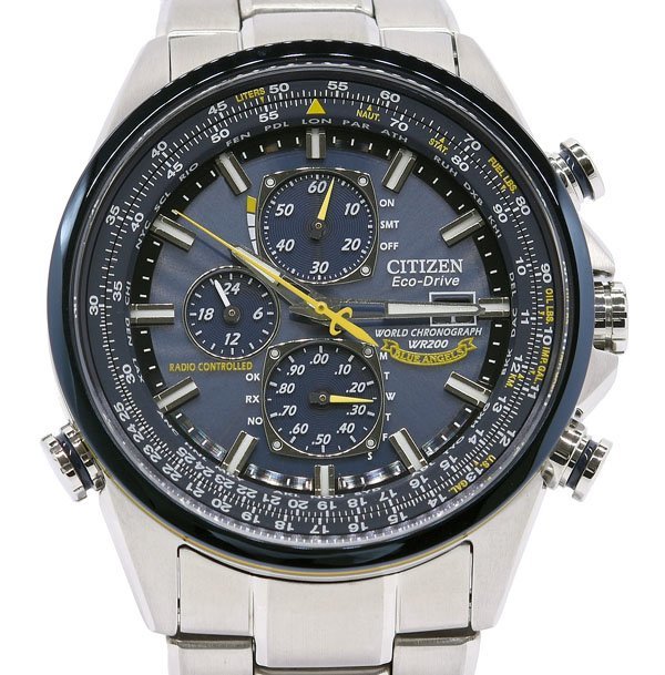 ★保証書付！新品同様！CITIZEN シチズン PROMASTER プロマスター AT8020-54L ブルーエンジェルスモデル 光発電エコ・ドライブ メンズ★_画像1