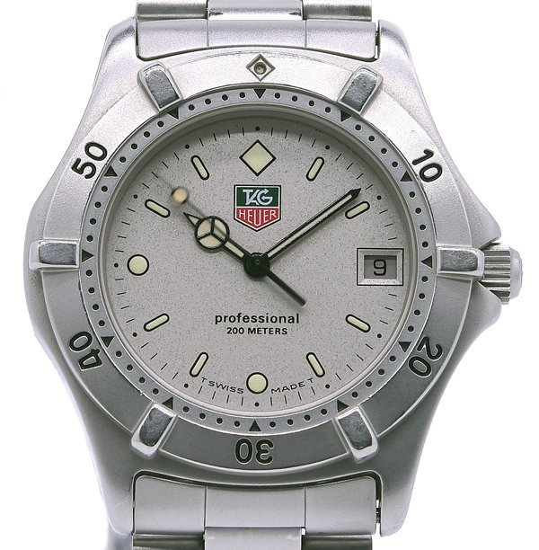 ★美品！TAG HEUER タグホイヤー プロフェッショナル デイト 2000シリーズ 962.206-2 クォーツ メンズ★_画像1