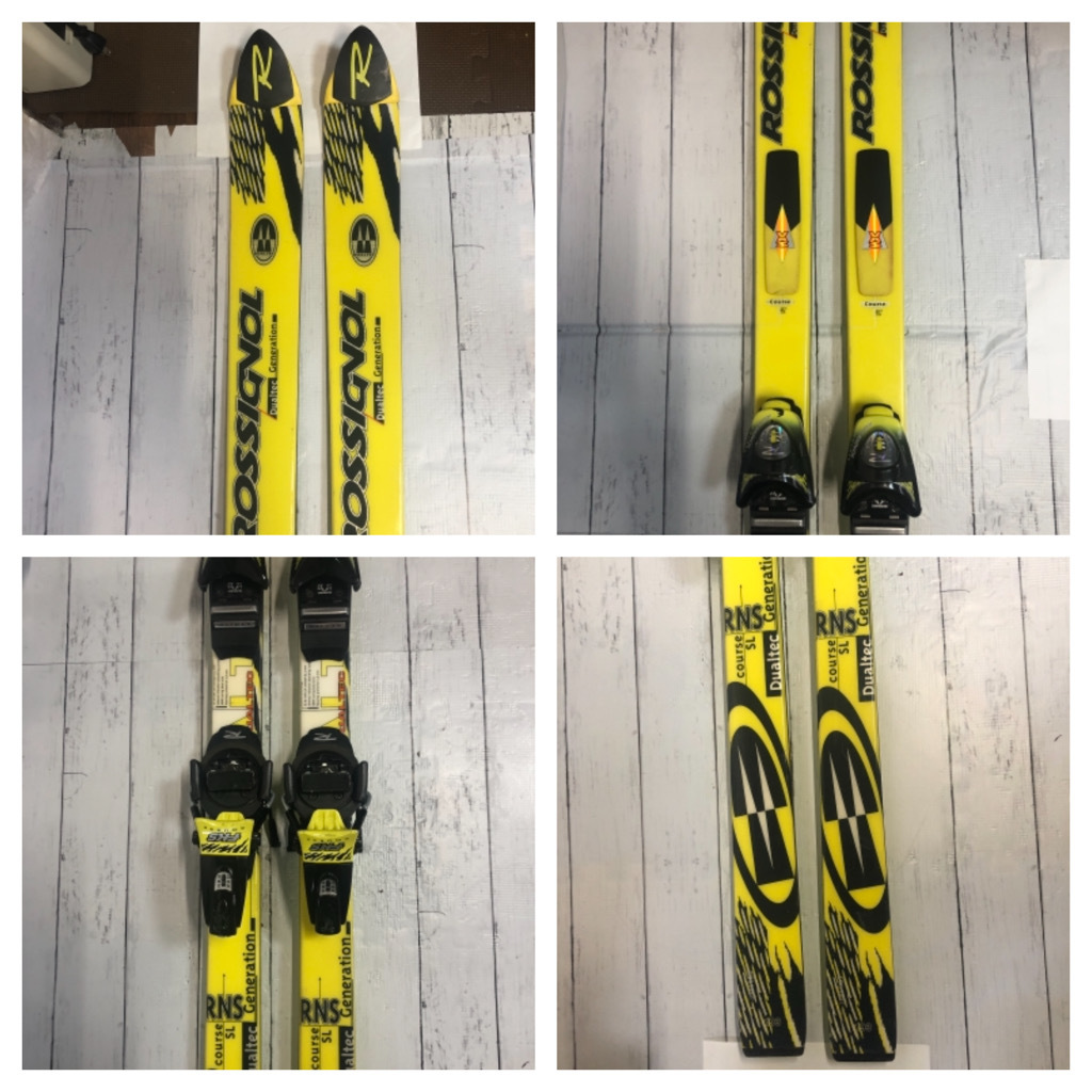 ロシニョール ROSSIGNOL DUALTEC RNS Generation 193cm course SL レーシング スキー板 FKSビィンディング付き