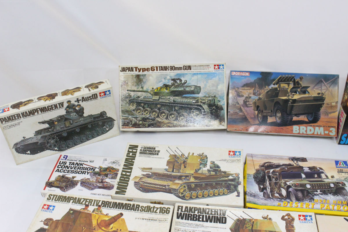 【ト石】 戦車 ミリタリー トラック プラモデル DRAGON/TAMIYA/ITALERI など 22点 まとめ 未組立あり EC000EWH99_画像3