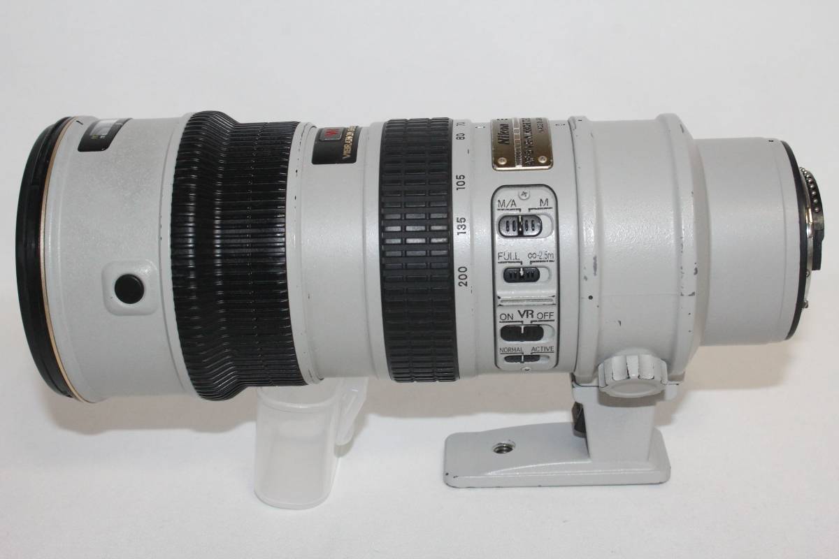 ニコン Nikon AF-S VR Zoom Nikkor ED 70-200mm F2.8G (IF) ライトグレー (100-001)_画像4