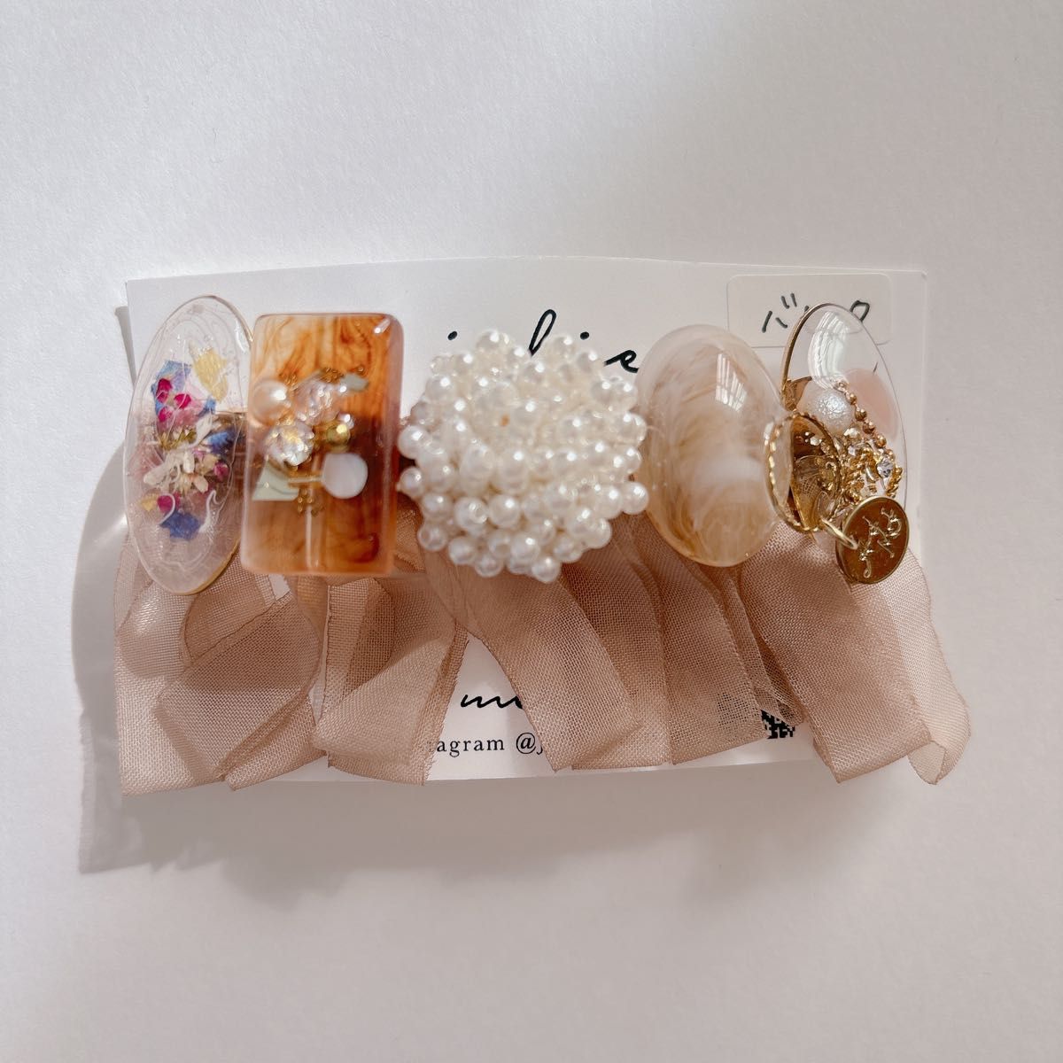 人気 作家様 ハンドメイド バレッタ 3点セット|Yahoo!フリマ 人気 作家様 ハンドメイド バレッタ 3点セット|Yahoo!フリマ