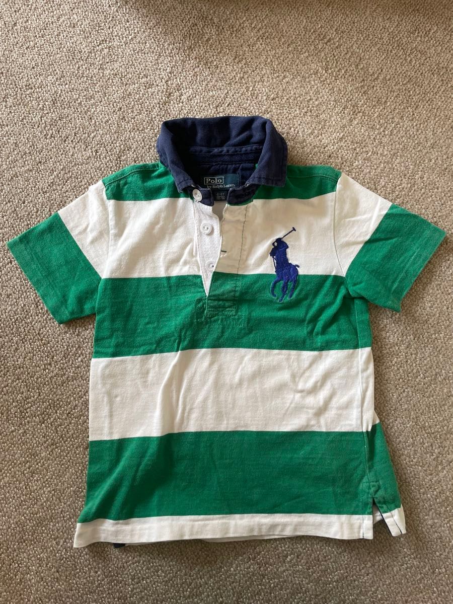 ポロシャツ ラルフローレン POLO RALPH LAUREN 半袖ポロシャツ ボーダー柄　子供　kids