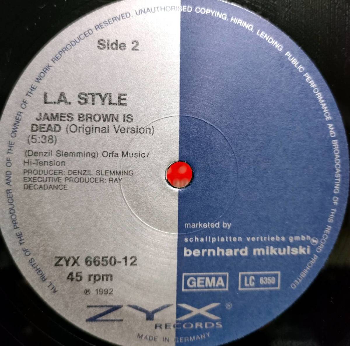L.A.STYLE / JAMES BROWN IS DEAD_画像5