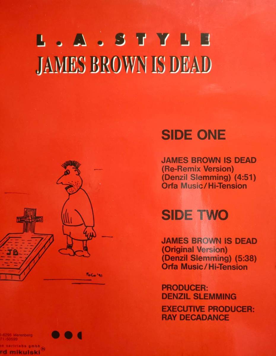 L.A.STYLE / JAMES BROWN IS DEAD_画像3