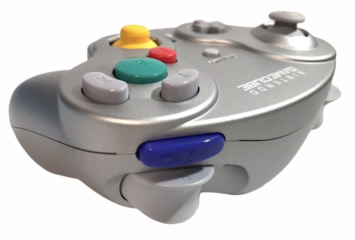  ultimate beautiful goods Nintendo Game Cube wireless controller wave bird silver 