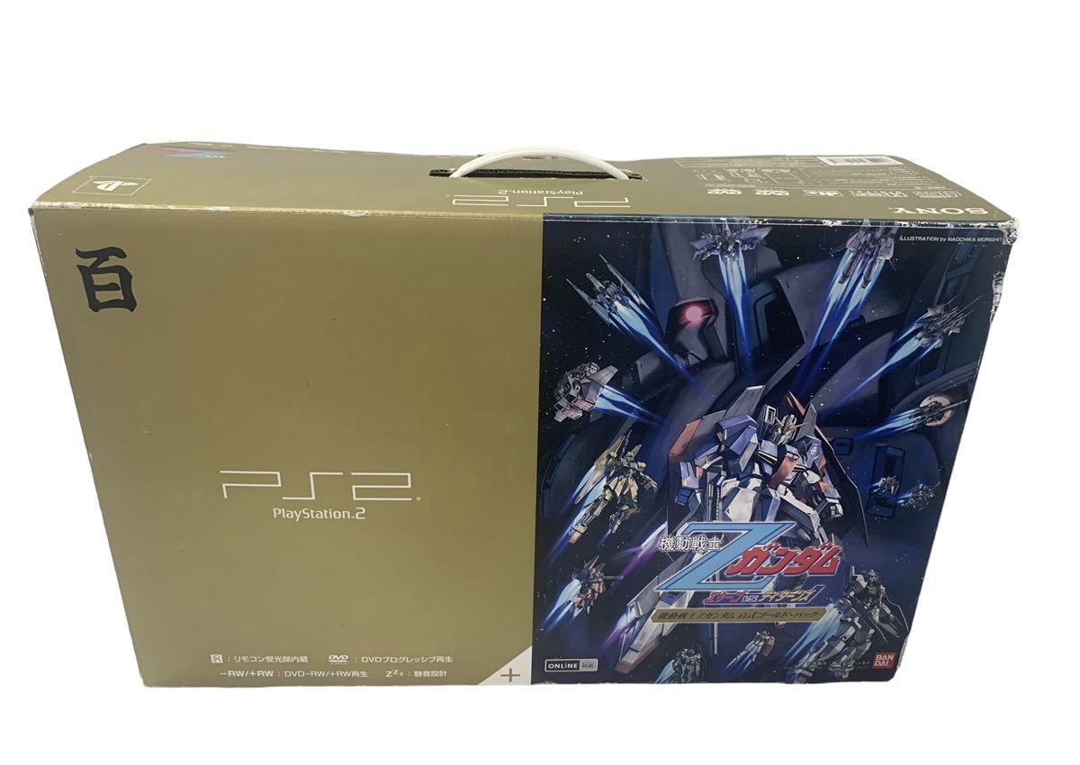 ps2 本体　PlayStation2 Zガンダム　百式 ゴールドパック
