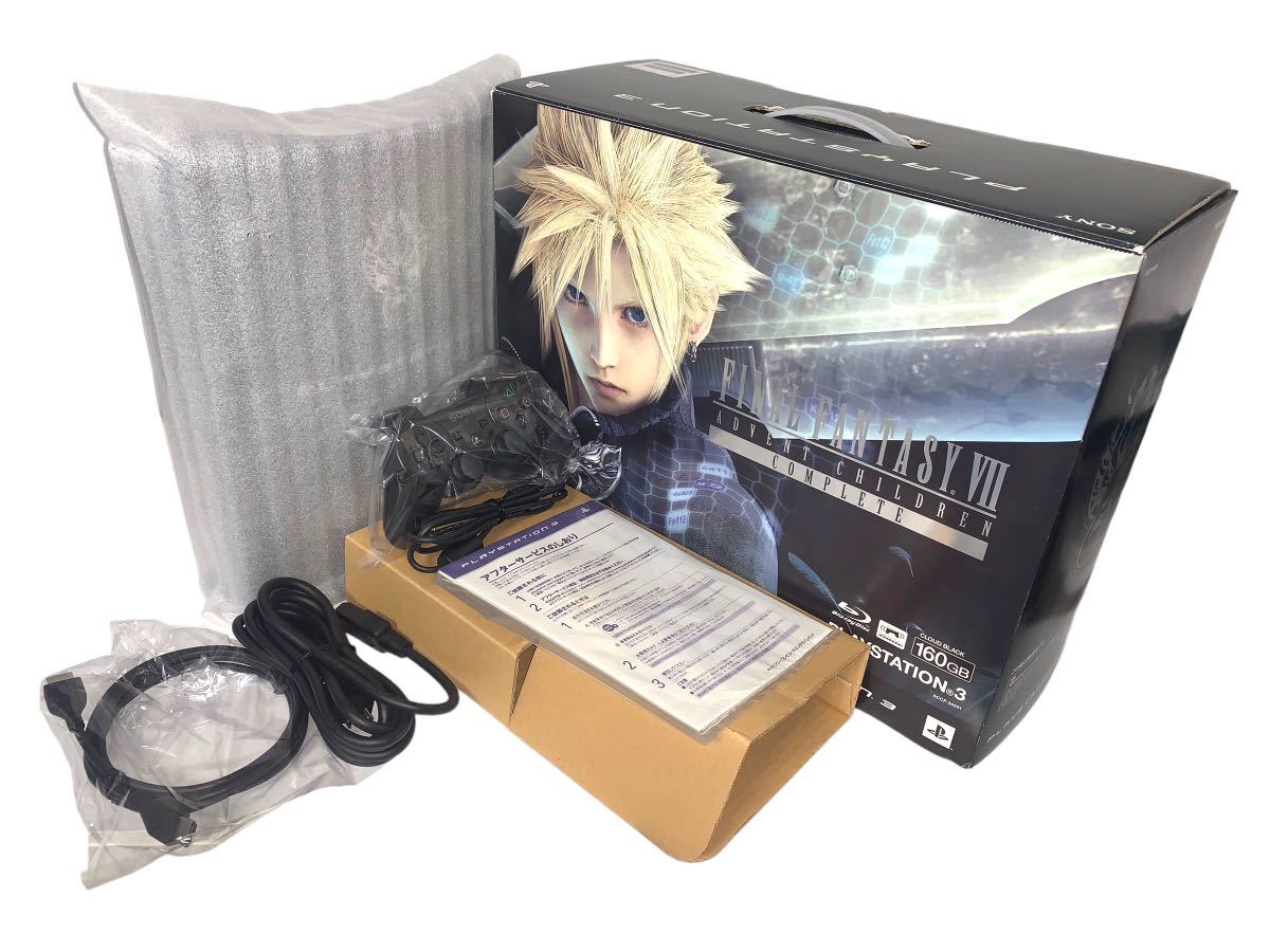  beautiful goods ps3 body k loud black PLAYSTATION 3 160GB Final Fantasy VII Ad vent children 