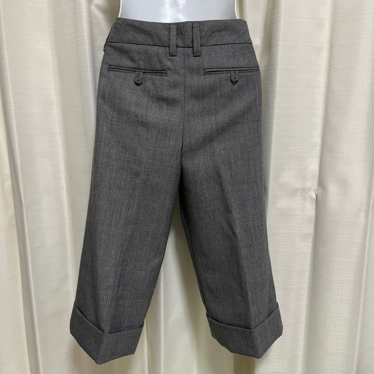 お値下げ！送料込 ！GAP ウール混パンツ　グレー　サイズ2 used 美品