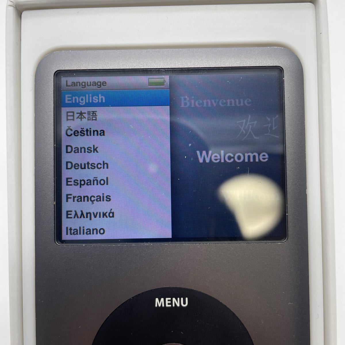 iPod Classic 160GB MC297J/A_画像6