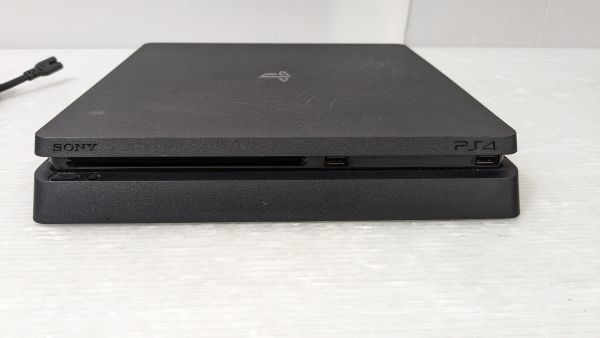 HH789-240112-051【中古】海外版 PS4 CUH-2115B Jet Black SONY ソニー PlayStation プレイステーション 本体 動作確認/初期化済み ゲーム_画像7