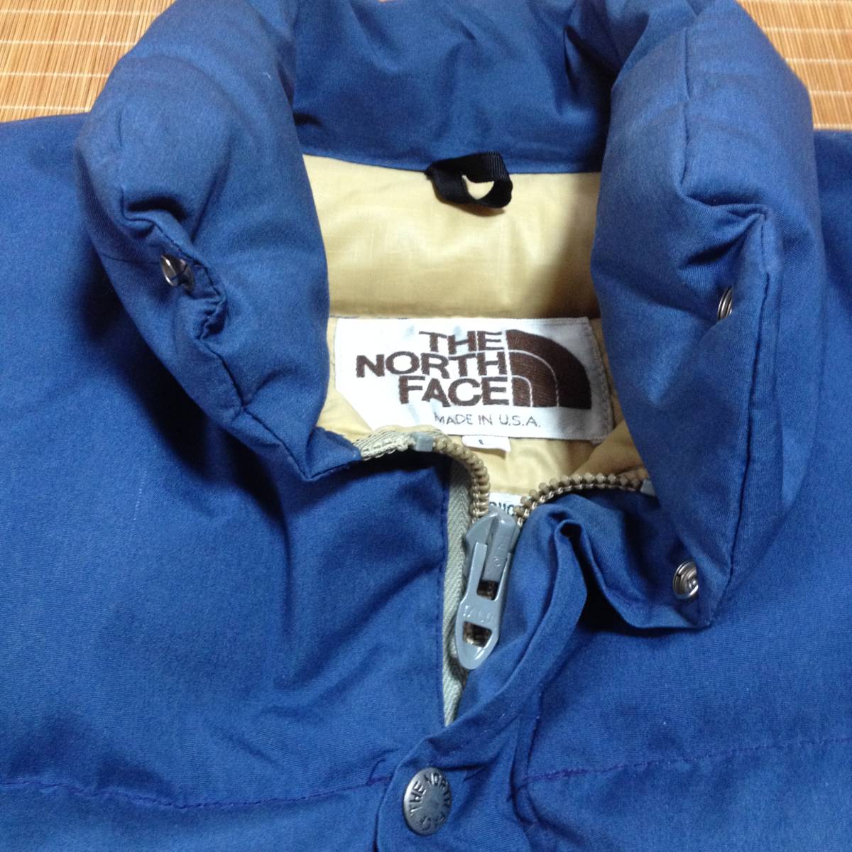 【楽天ランキング1位】 13600円 80年代初期 THE NORTH FACE 米国製 ビンテージ ダウン Lサイズ