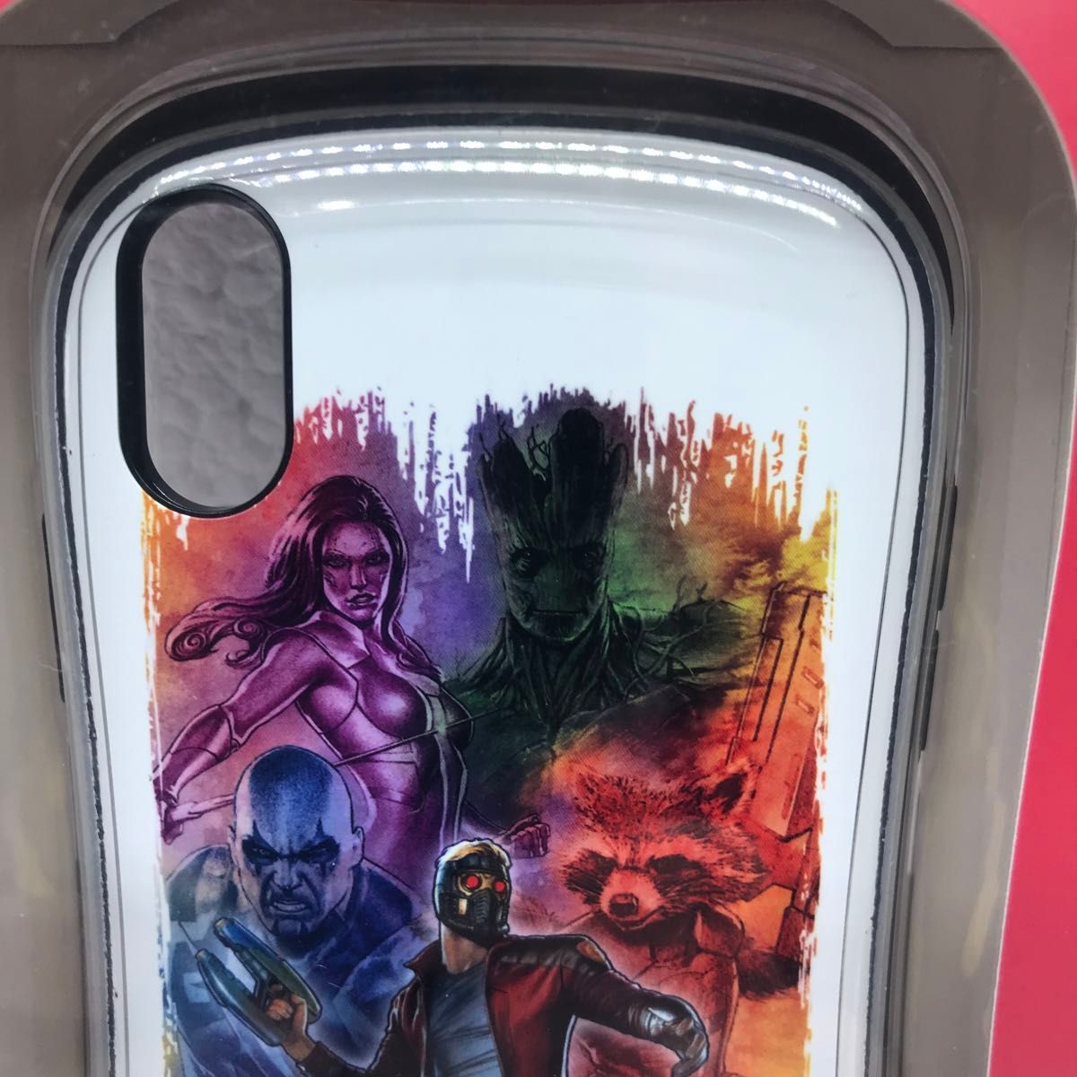 未使用　iPhone XS/X用 MARVEL iFace First Classケース ガーディアンズオブギャラクシー　訳あり品