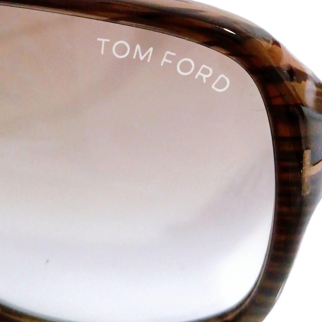 トムフォード TF424 サングラス ブラウン グリーン メンズ レディース ユニセックス TOM FORD ゼブラ柄 ゴールド_画像6