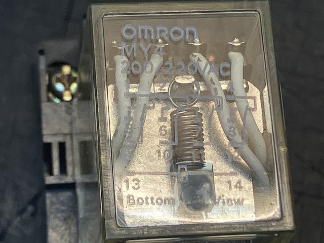 【A-1243】omron オムロン ミニパワーリレー MY4 65個 MM2 P 6個 ソケット PYF14A 70個 8PFA 6個_画像6