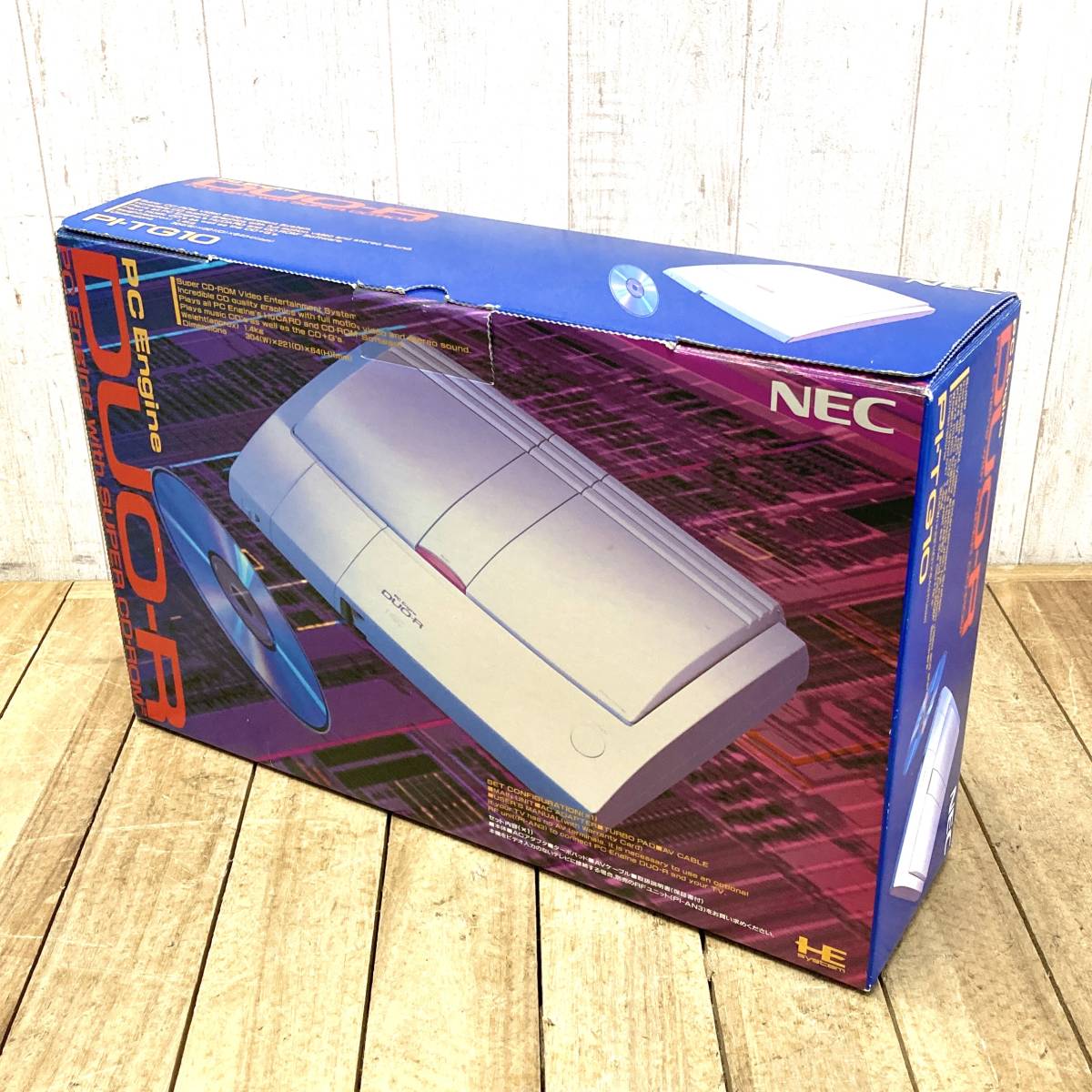 ▼NEC PC Engine DUO-R PI-TG10 取扱説明書/空箱のみ 取説 PCエンジン デュオアール 本体なし NECホームエレクトロニクス_画像3