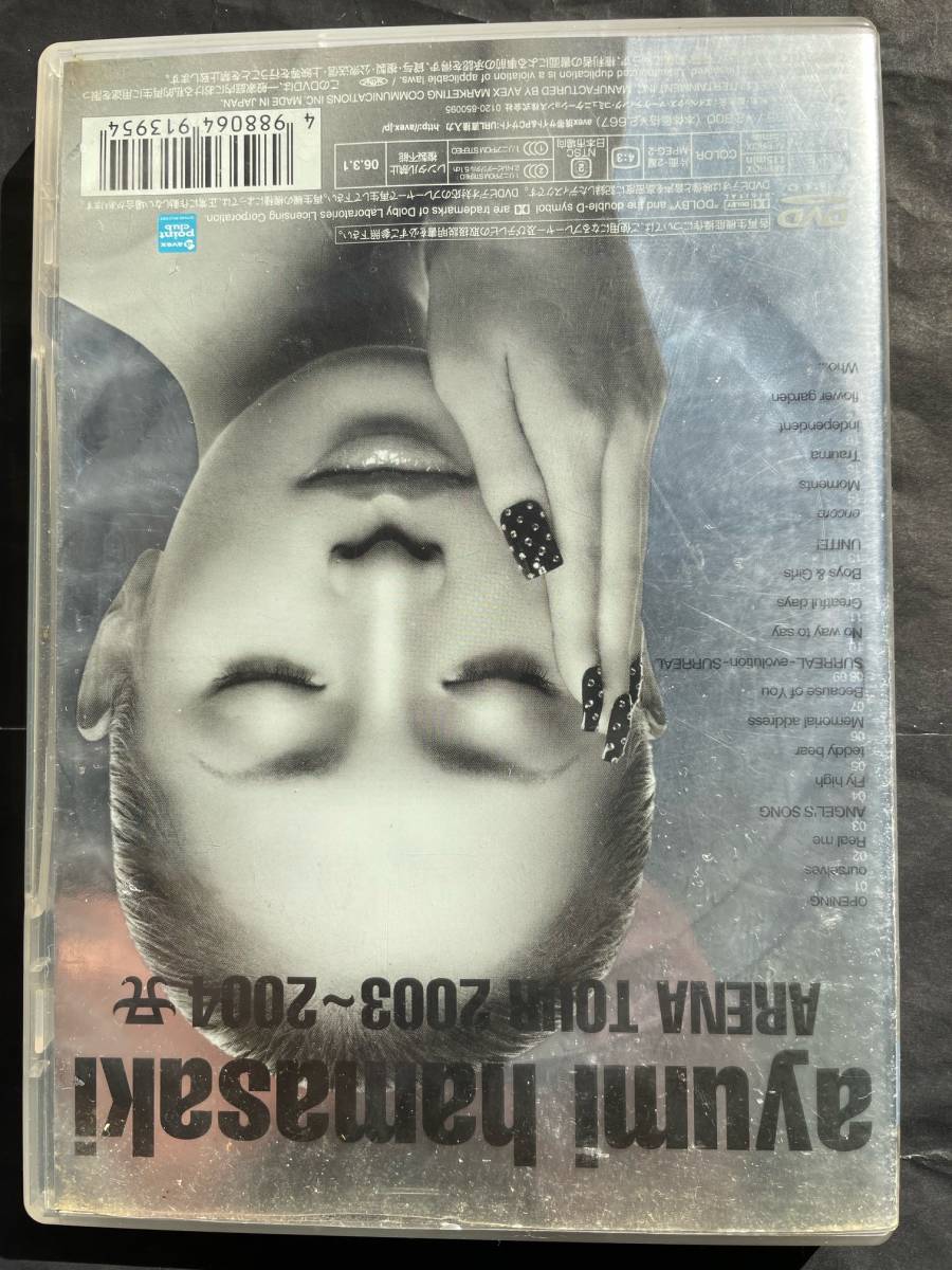 浜崎あゆみ ayumi hamasaki ARENA TOUR 2003～2004 A【 検索用 】 DVD
