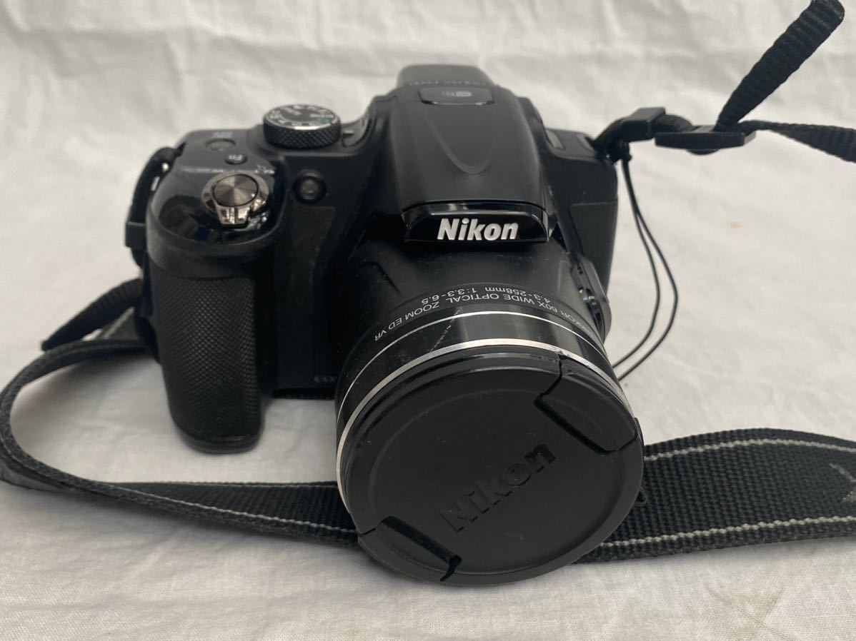 Nikon ニコン　一眼レフ　動作確認済み　COOLPIX P600 説明書　電池2個　ストロボ付き_画像2