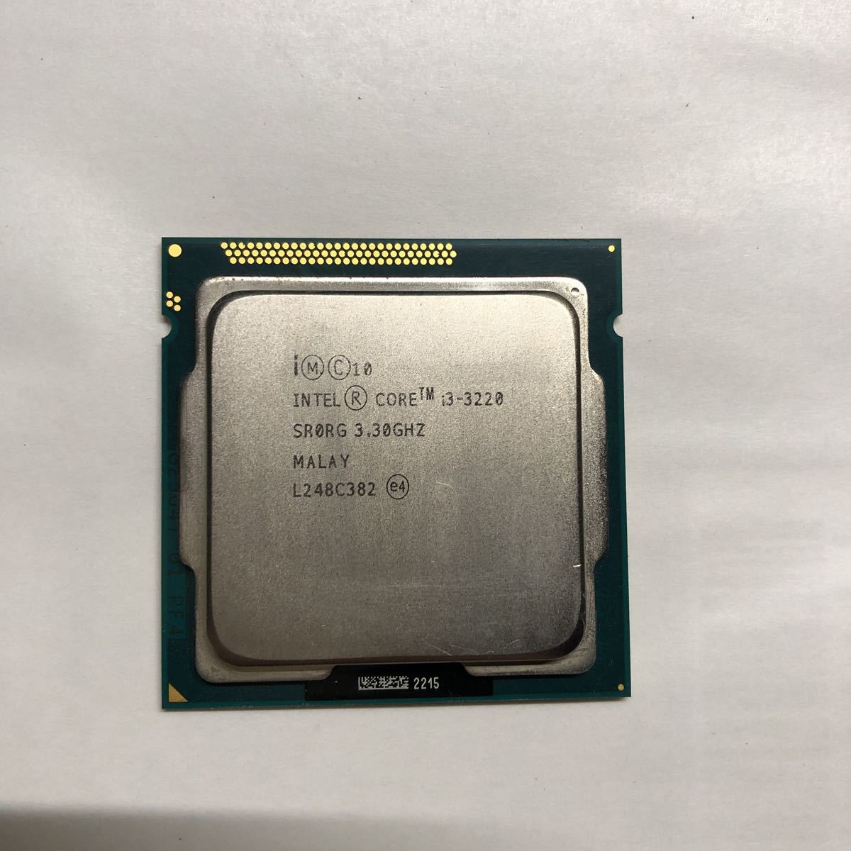 Intel Core i3- 3220 SR0RG 3.30GHz /178_画像1