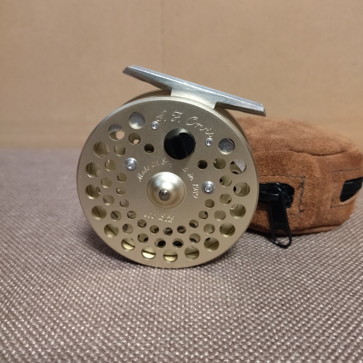 『2年保証』 ◇超美品!! 希少1989年限定モデル ORVIS CFOIII ゴールド オービス C.F.O3 フライリール MADE IN INGLAND◇ オービス