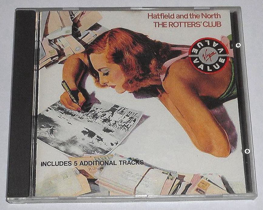 1992年UK盤『The Rotters' Club＋５＊Hatfield And The North』ハットフィールド&ザ・ノース ★緻密な JAZZ ロックを極めたプログレ名作_画像1