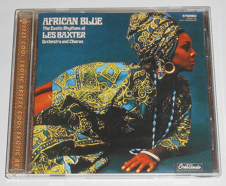2000年発売盤『African Blue アフリカン・ブルー Les Baxter』レス・バクスター69年作品★ラウンジ・エキゾチック・ミュージック大傑作の画像3