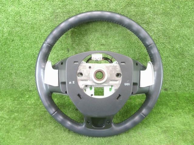 N-BOX DBA-JF2 steering wheel G turbo L package 4WD YR586P leather steering wheel 78501-TY0-G51ZA